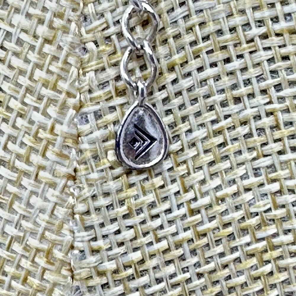 Silpada N3023 Drops of the Ocean Necklace Howlite Sterling Silver - Picture 6 of 6